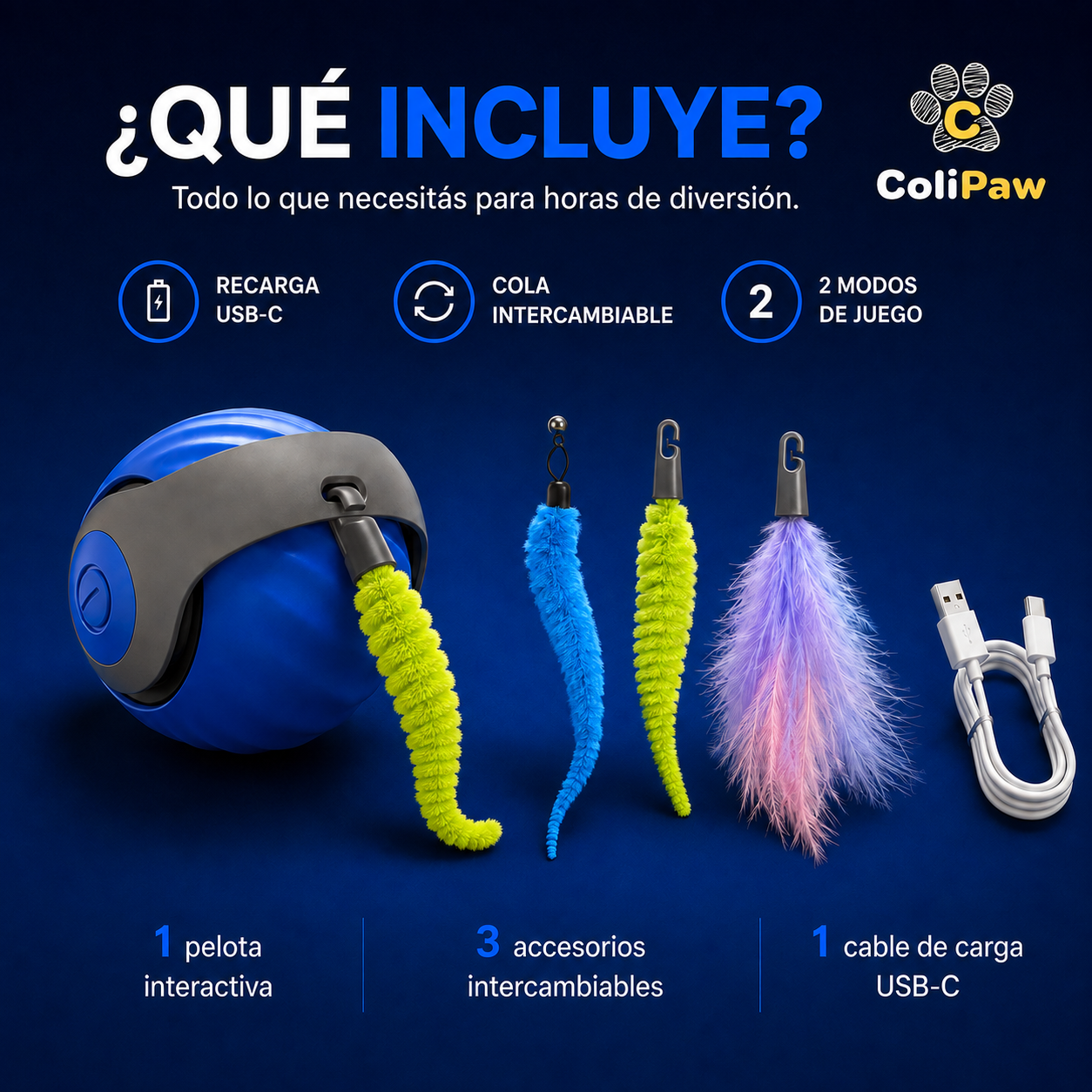 Contenido del kit C -Tailyball